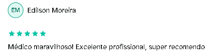 Relato público de paciente sobre o atendimento médico da Virtus