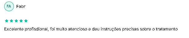 Relato público de paciente sobre o atendimento médico da Virtus