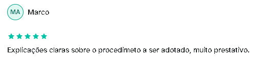 Relato público de paciente sobre o atendimento médico da Virtus
