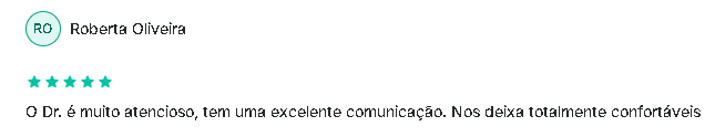 Relato público de paciente sobre o atendimento médico da Virtus